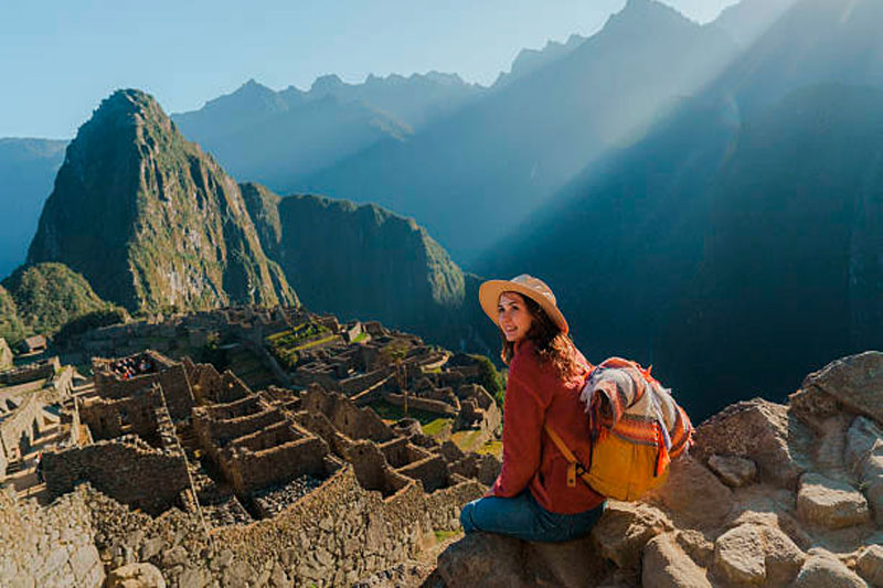 Arriving at Machu Picchu Citadel Salkantay and Inca Trail 5 days